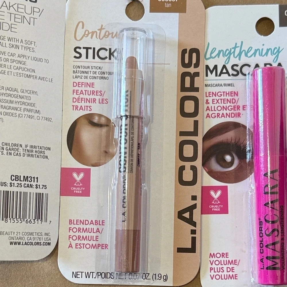 L.A. Colors Makeup Collection with Lip and Eye Essentials